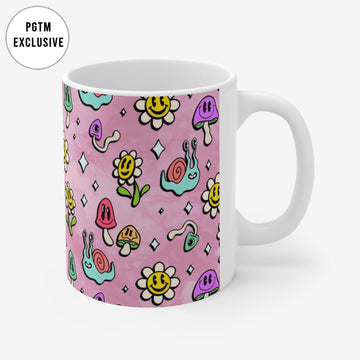 Trippy Garden Coffee Mug